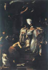BATTESIMO DI SANT'AGOSTINO MATTIA PRETI